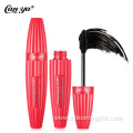 4D Fiber Waterproof Lengthening Long Lasting Black Mascara